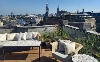 Dachterrasse mit Sitzbereich